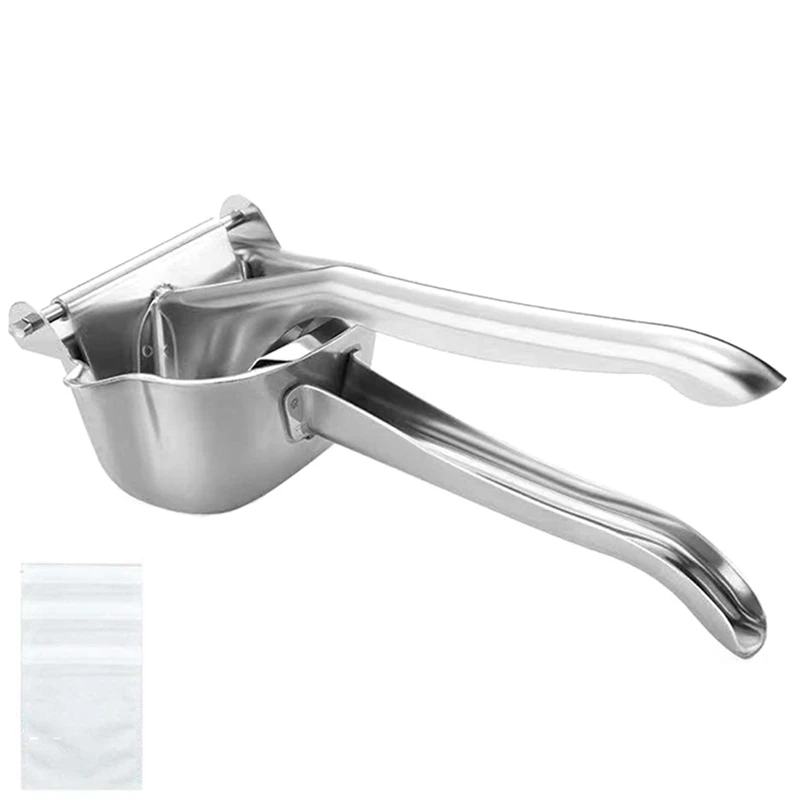 

Stainless Steel Lemon Squeezer Citrus Juicer Hand Press Heavy Duty Manual Squeeze Juice Extractor - 50 Pcs Filter Bags
