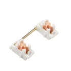 Стабилизаторы с позолоченной проволокой, клавиши для механической клавиатуры GK61 SA GMK, цвет оранжевый панда, мята