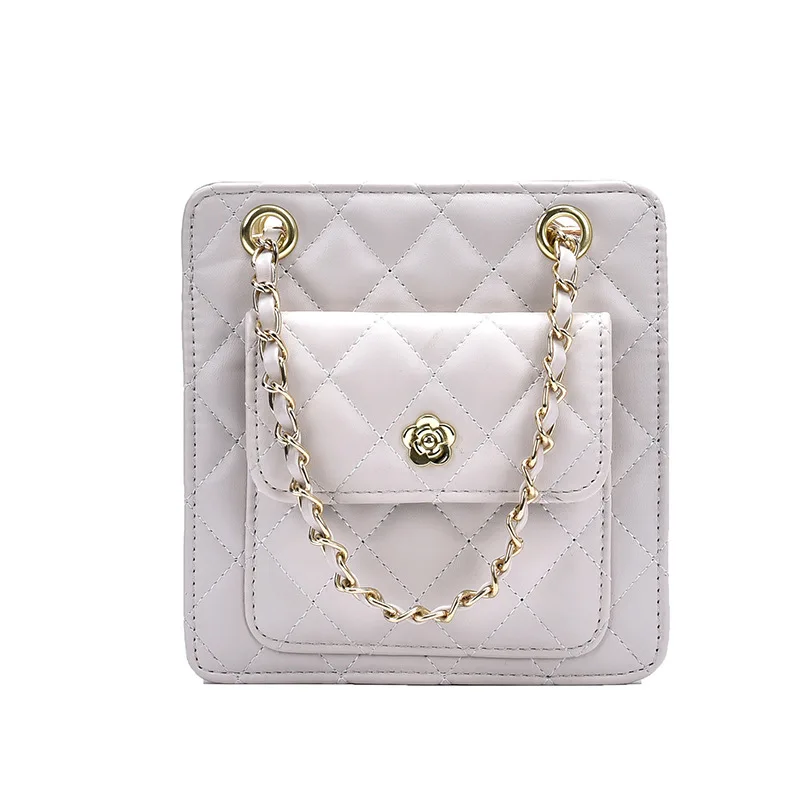 

Summer new ladies fashion Joker chain shoulder bag Korean net red small square bag