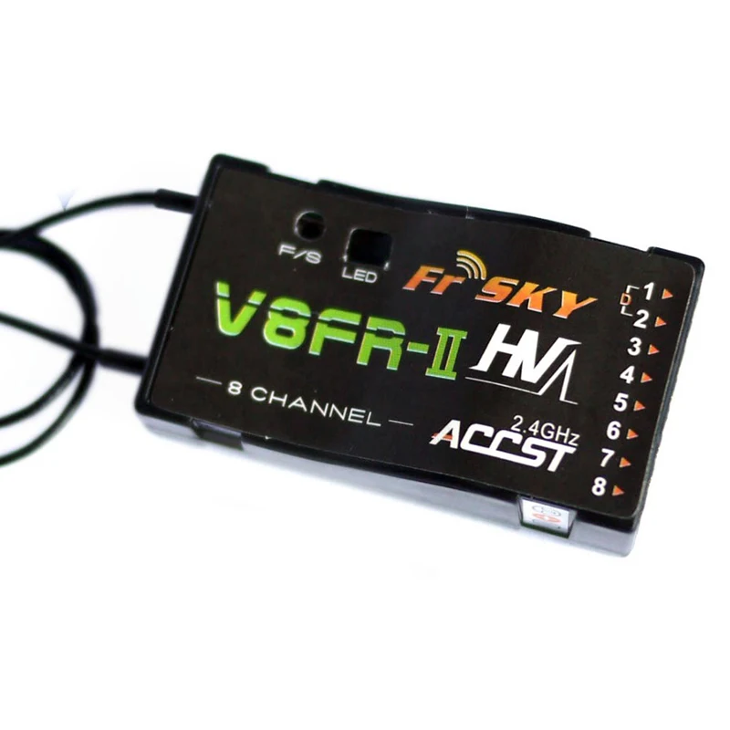 Оригинальный высококачественный ресивер FrSky 8 каналов 2 4 ГГц HV для многороторных
