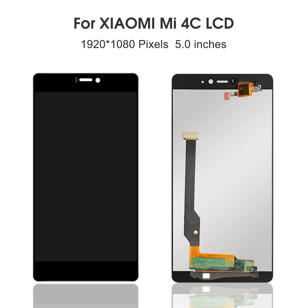 Оригинальный ЖК-дисплей для Mi4C сенсорная панель экран дигитайзер в сборе замена