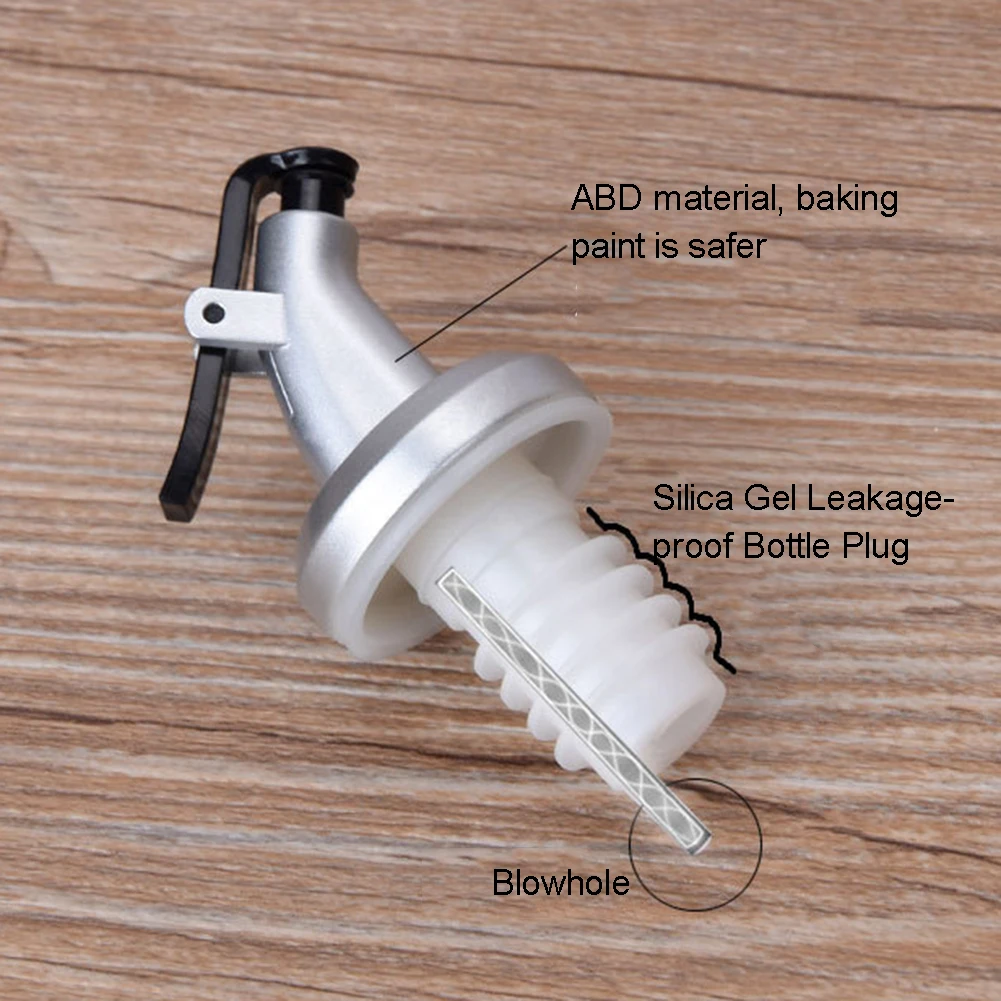 1 шт. герметичная пластиковая пробка для бутылок с уксусом | Дом и сад