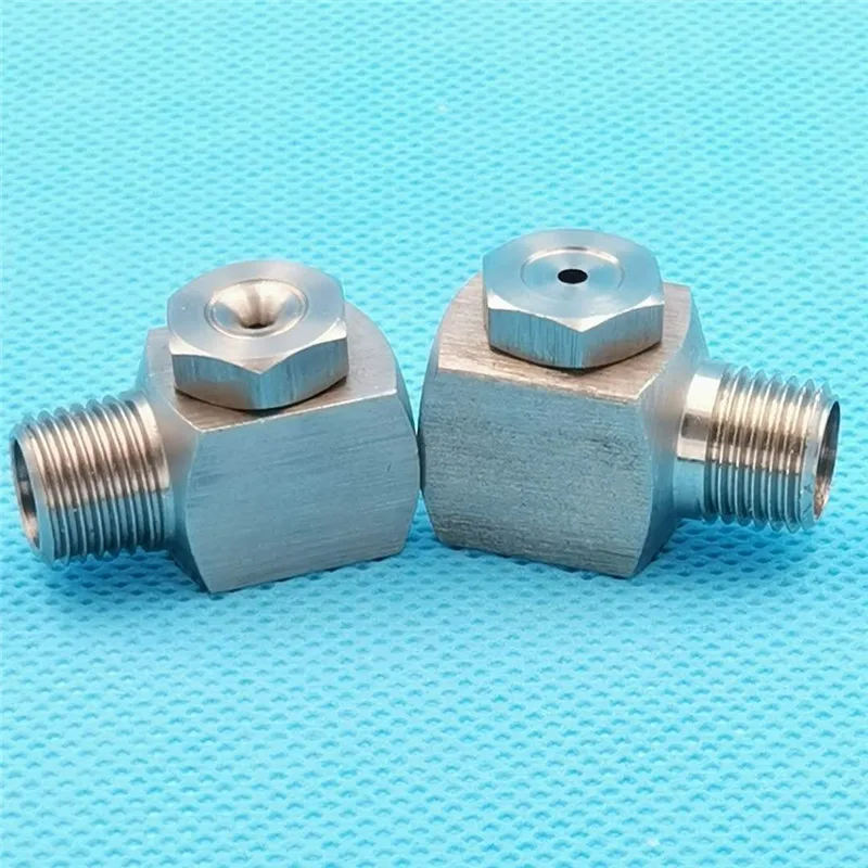 Насадка струйная полая угловая из нержавеющей стали полый конус широкоугольный