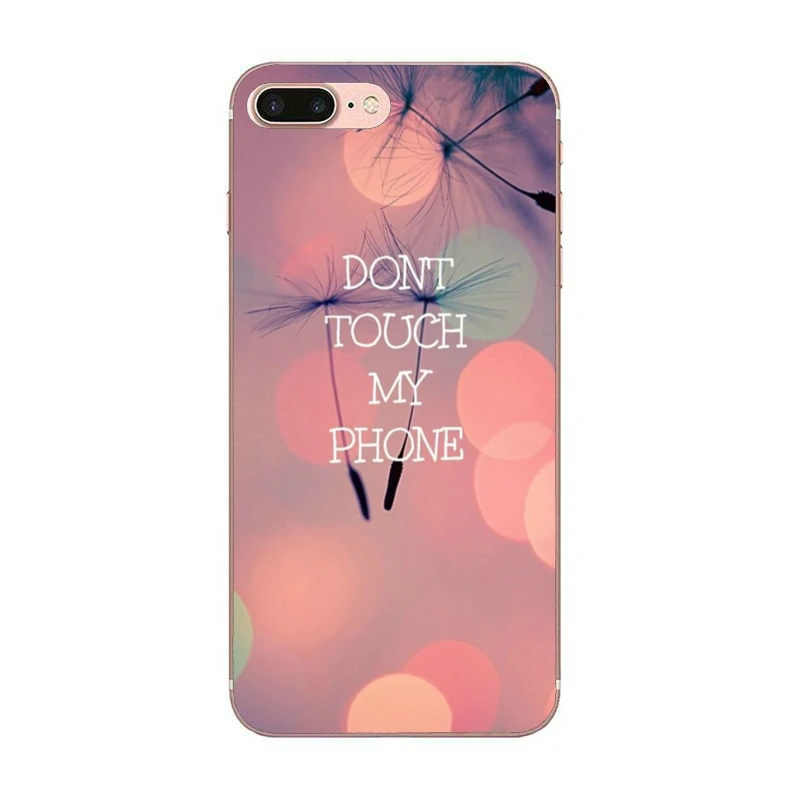 Чехол для телефона с розовыми цветами Do Not Touch My Phone задняя крышка Samsung Galaxy J7 J5 Prime pro