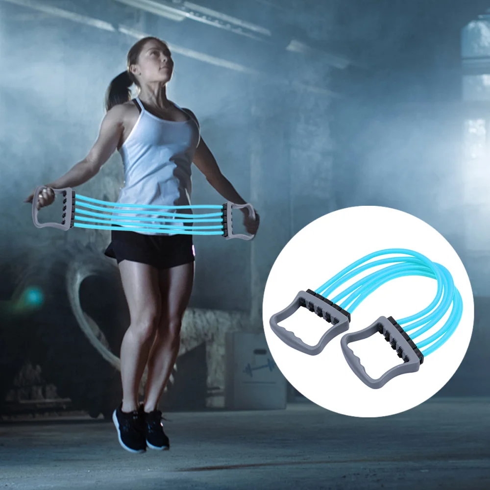 

1pc Spring Exerciser High Quality Prime Durable Sturdy Spring Exerciser Arm Pulling Resistant Band Chest Expander for Gym Home