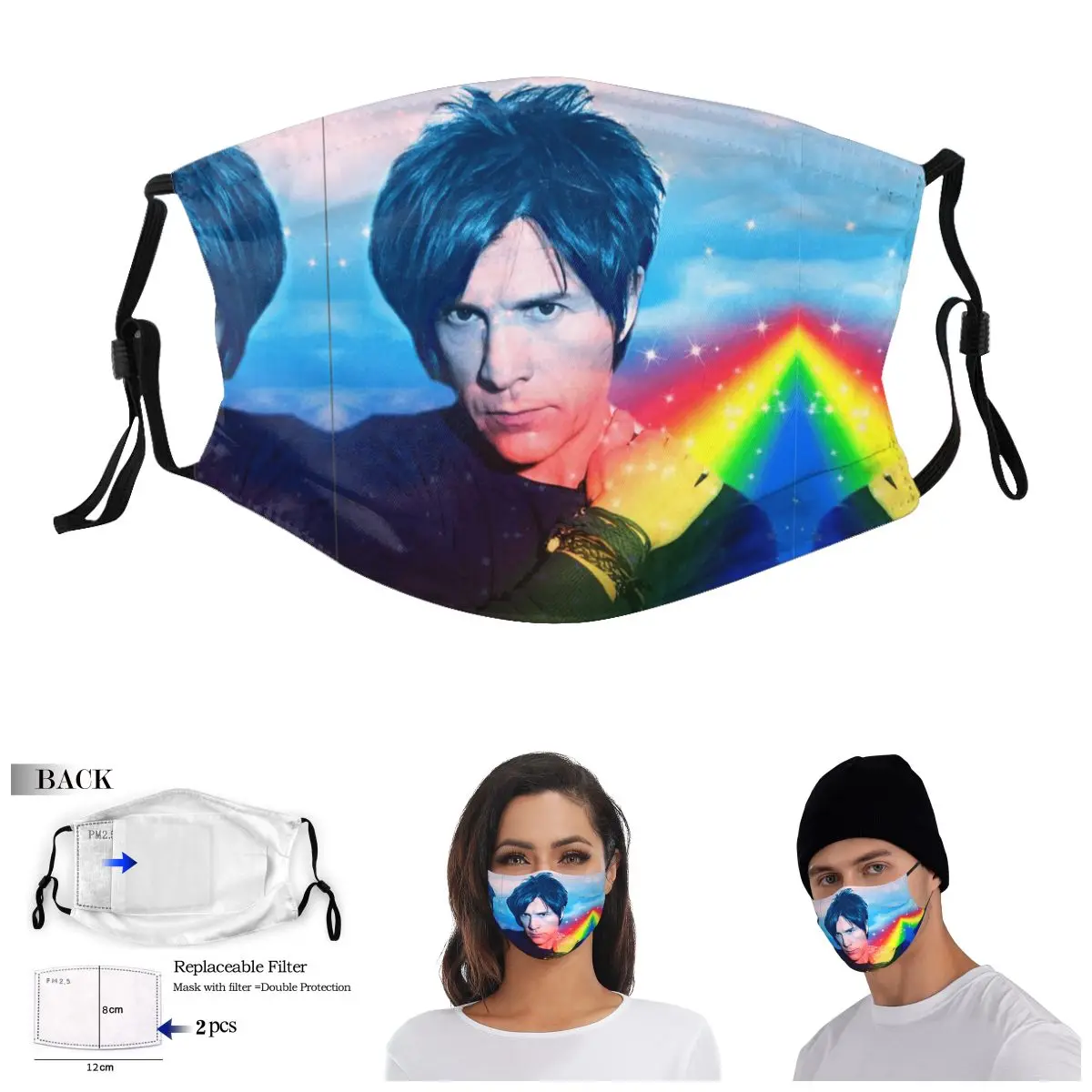 

Indochine Nicolas R145 Adult Dust Mask Sarcastic ｠Guise Activated Carbon Filter Mask