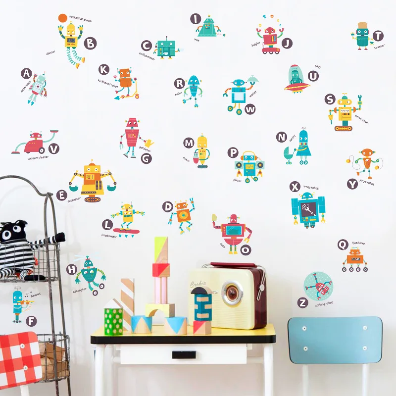 

Children's room bedroom wardrobe background wall corridor Removable Wall Stickers