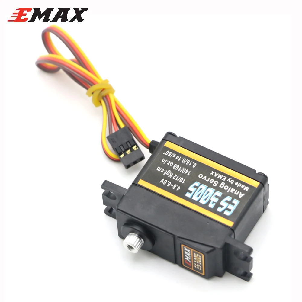 Emax ES3005 4 8 6 0 V 13 кг высокий крутящий момент металлическими шестернями