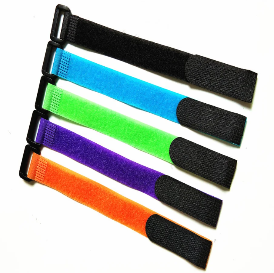 10 шт. 8 дюймов Самоклеющиеся Многоразовые Кабельные стяжки с нейлоновой