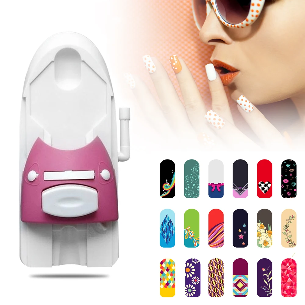 

Nail Art Printer Pattern Printed On Nail Manicure Stamping Machine Tool Set Automatic Printing Nail Art Equipment