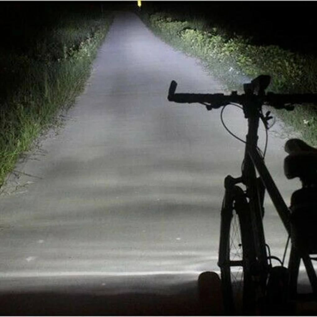 

FangNymph Waterproof Bike Light 3xT6 LED Front Bicycle Headlight 4 Modes Safety Night Cycling Lamp Torch Flashlight USB Power