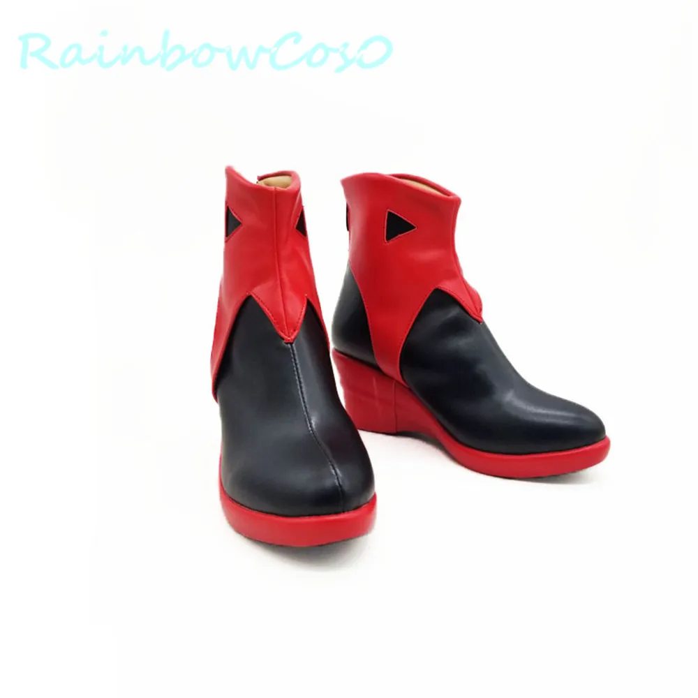 Бесплатная доставка обувь для косплея RainbowCos0 Виная Корона сапоги Yuzuriha Inori из