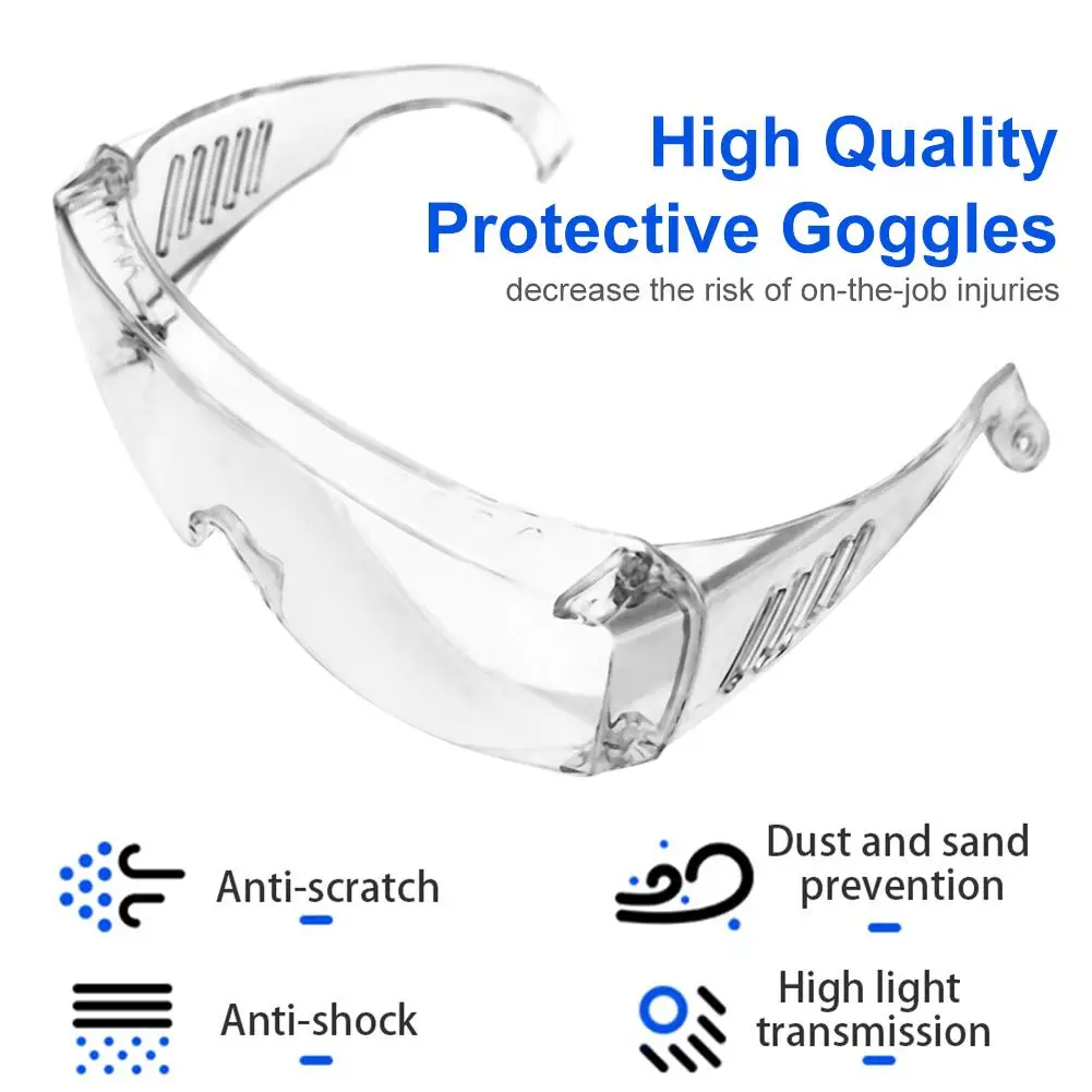 Goggles genuine safety protective goggles anti-fog shock-proof riding sports labor protection airsoft glasses Glasses |