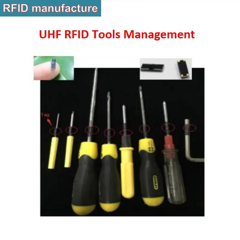 UHF RFID дешевый анти металлический тег 860 960 МГц ПП пассивный IMPINJ MONZA4 96 бит для impinj