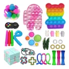 Радужные игрушки Fitget It Game для взрослых и детей, фиджет-терапия с сенсорными элементами, особые потребности, снятие стресса, фиджет, игрушки, подарочный набор