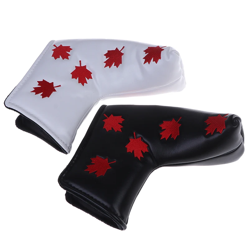 

1pcs Club Heads Golf Head Covers PU Numbers Club Accessories Golf Putter Cover Headcover For Golf Putter Club-Making Products