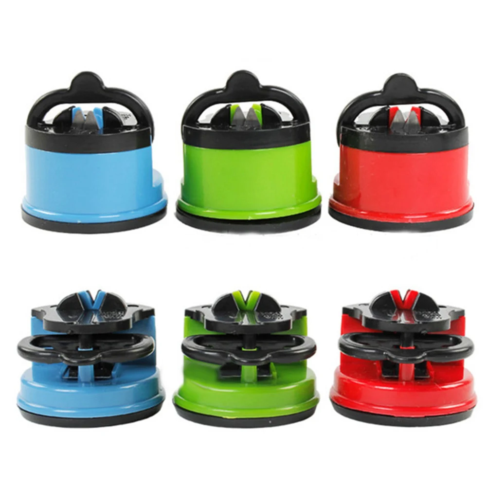 1PC Metal Knife Sharpener Scissors Grinder Non-slip Suction Chef Kitchen Sharpening Tools for Gardening Shears Lawnmower Blades | Дом и сад