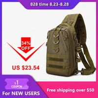 outdoor military rucksacks tactical backpacks waterproof waist chest climbing bag sport travel short trip backpack fishing bags