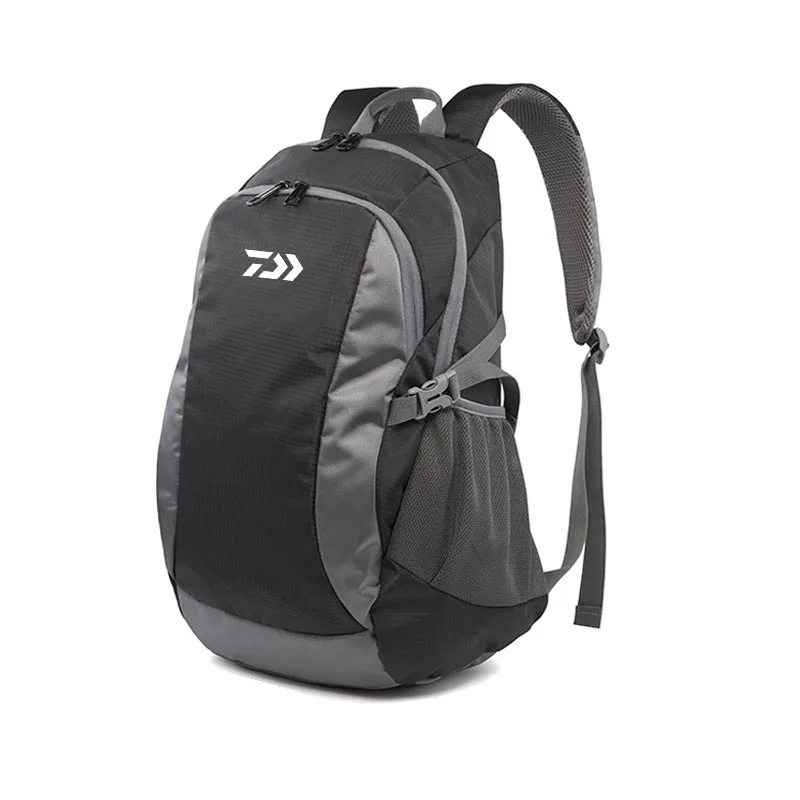 

Outdoor Sports Shoulder Backpack Multifunctional Fishing Bag Mens Waterproof Breathable Travel Climbing Camping Multi-Purpose