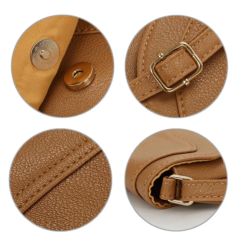 BELLELIFE винтажная сумка мессенджер из искусственной кожи для женщин модные сумки