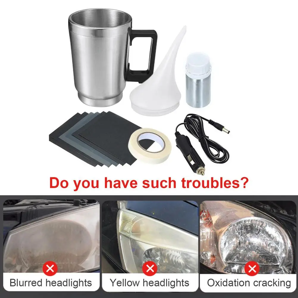 

Universal Headlight Polishing Anti-scratch And Maintenance Liquid Kit 100ML Rearview Mirror Coating Car Headlight Repair Liquid
