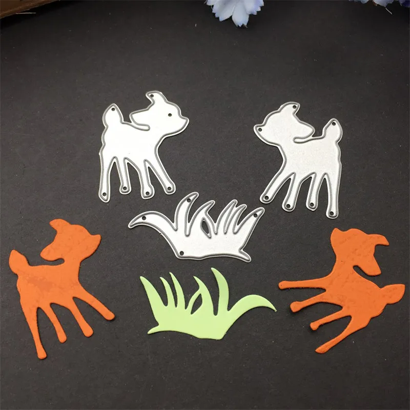 

Grite пастбище олень рамка 2019 новые металлические стальные Вырубные штампы трафареты для изготовления скрапбукинга «сделай сам» альбом бума...