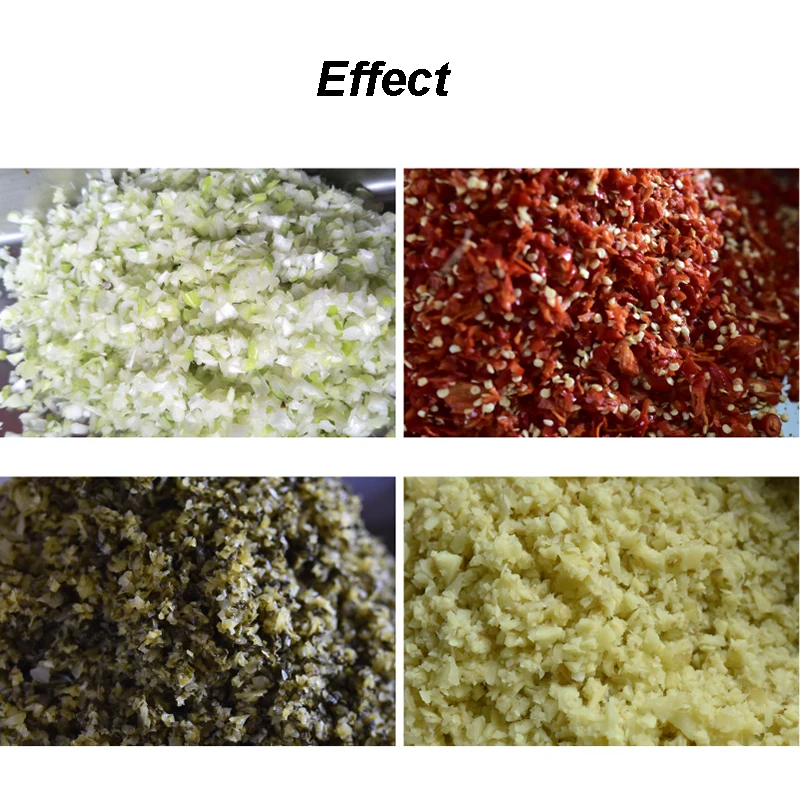 

220V 220W Automatic Electric Commercial Food Grinding Machine Vegetable Mincing Cutting Machine Easy Operation High Quality