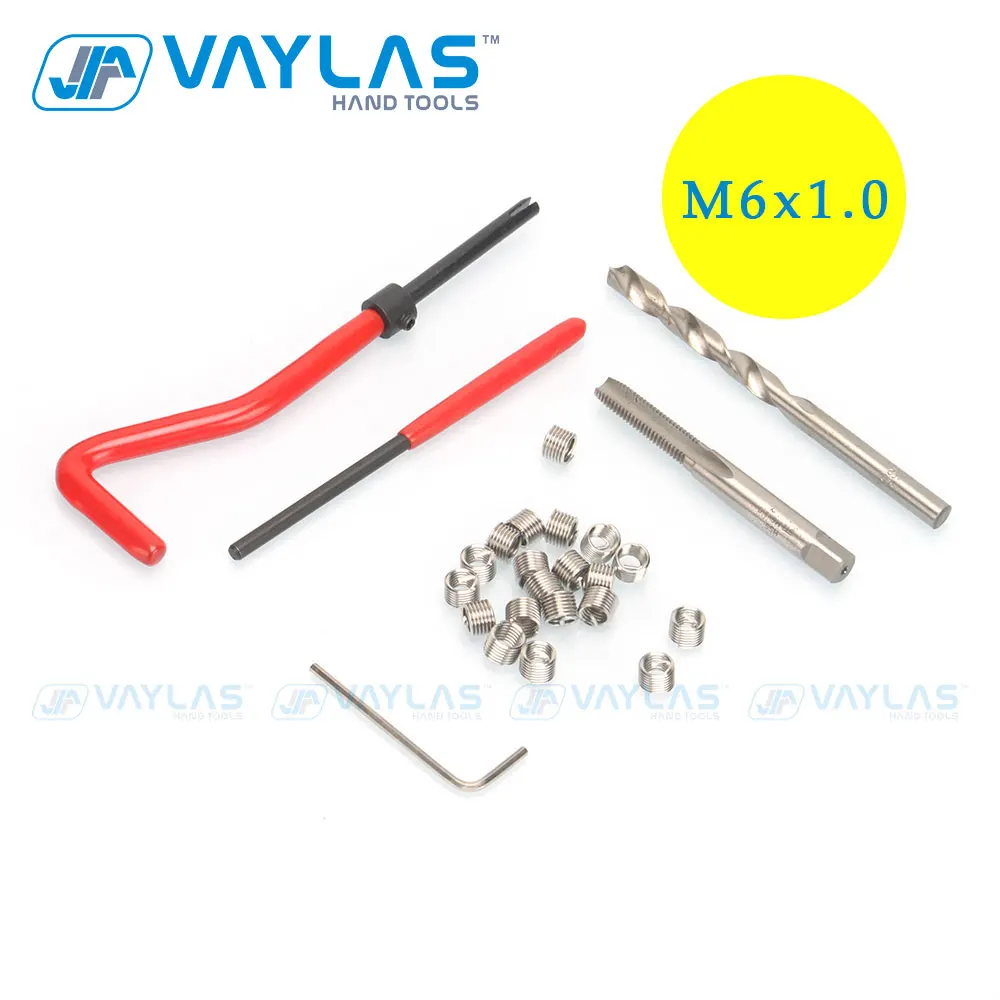 Набор инструментов для ремонта труб из нержавеющей стали 25 шт.|Метчик с резьбой| |