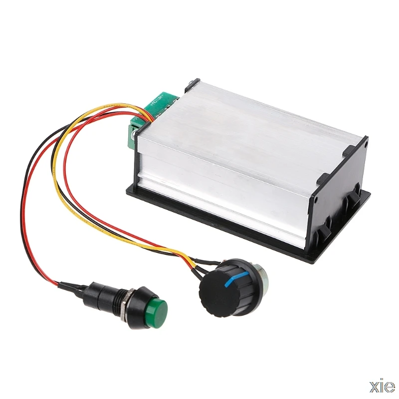 ШИМ контроллер скорости двигателя постоянного тока 0 100 цифровой дисплей плавная