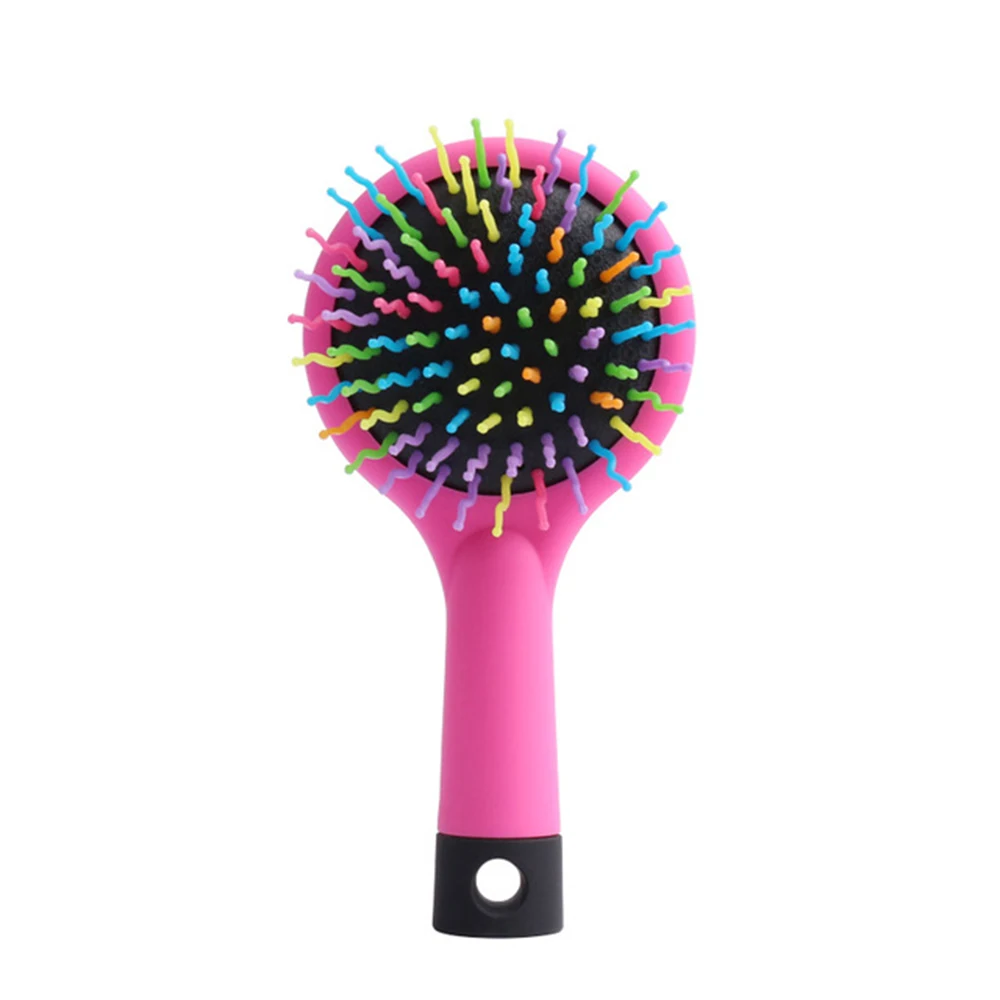 Корейская Волшебная расческа для волос с радугой инструменты укладки объема