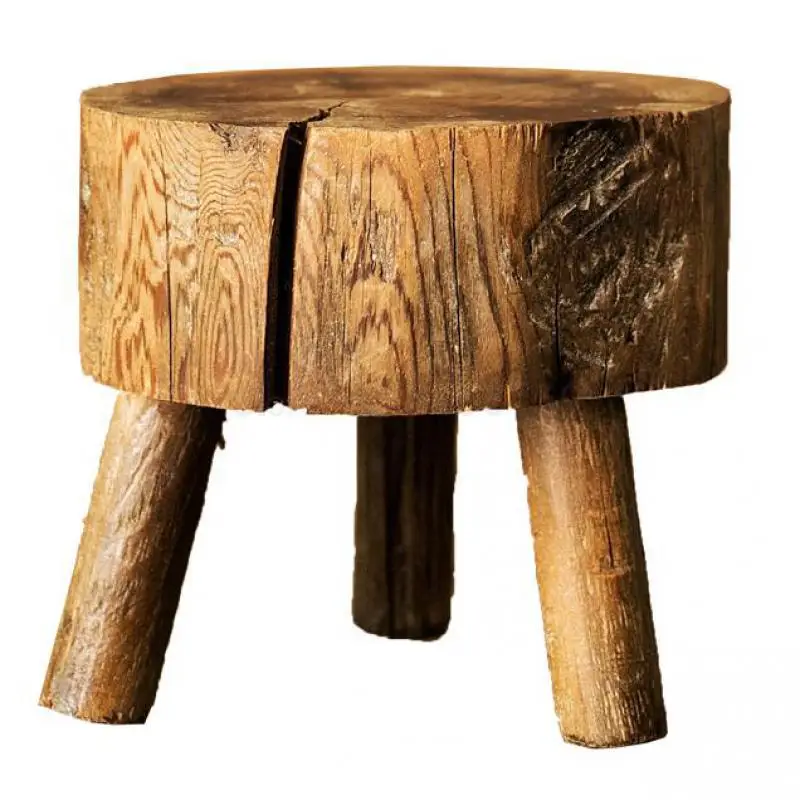 Подставка для стула из натурального дерева в стиле ретро| |