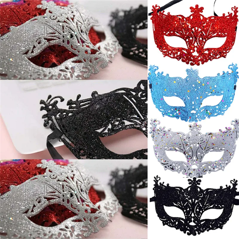 Sexy Women Black Lace Cosplay Mask Venetian Fairy Masquerade Party Ball Prom Charms Masks | Дом и сад
