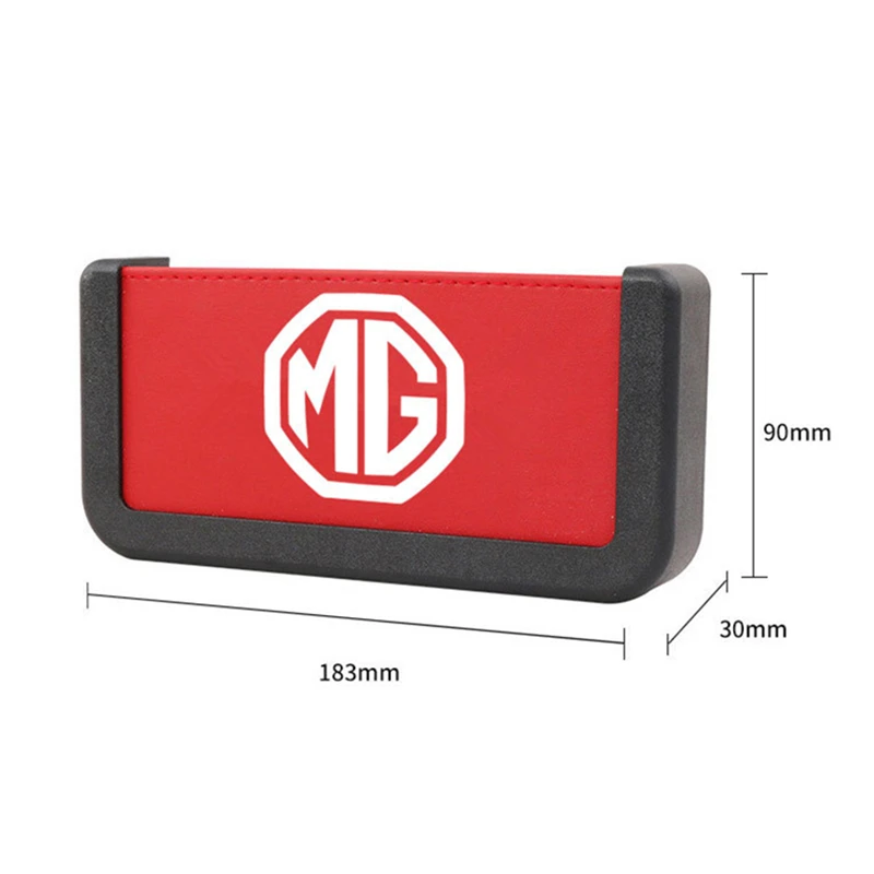 Кожаный чехол для автомобиля хранения MG с логотипом и трофером MG3 MG5 TF ZR ZS GS GT HS MG6 MG7