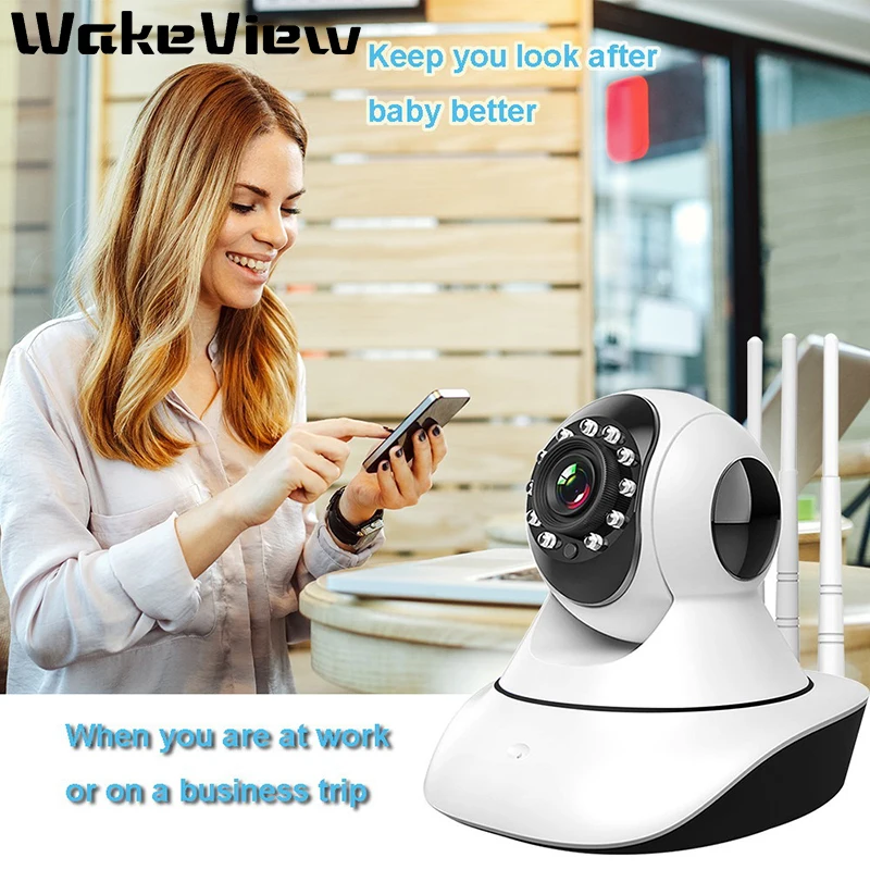WakeView HD 1080P 2MP домашняя IP камера безопасности беспроводная мини наблюдения Wifi Pet CCTV