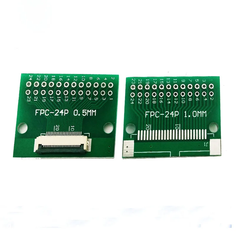 5 шт. FPC 24PIN доска адаптера FFC до 2 54 DIP сварные 0 мм разъем | Электроника