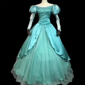 Высококачественный костюм принцессы для косплея, платье для хэллоуивечерние на заказ