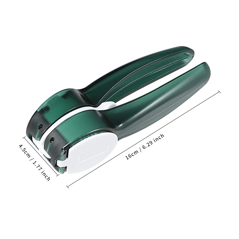 

1PC Garlic Press Dual Purpose Garlic Mincer Multifunctional Upgrade Garlic Grinding Slicer Manual Garlic Press For Kitchen Tools
