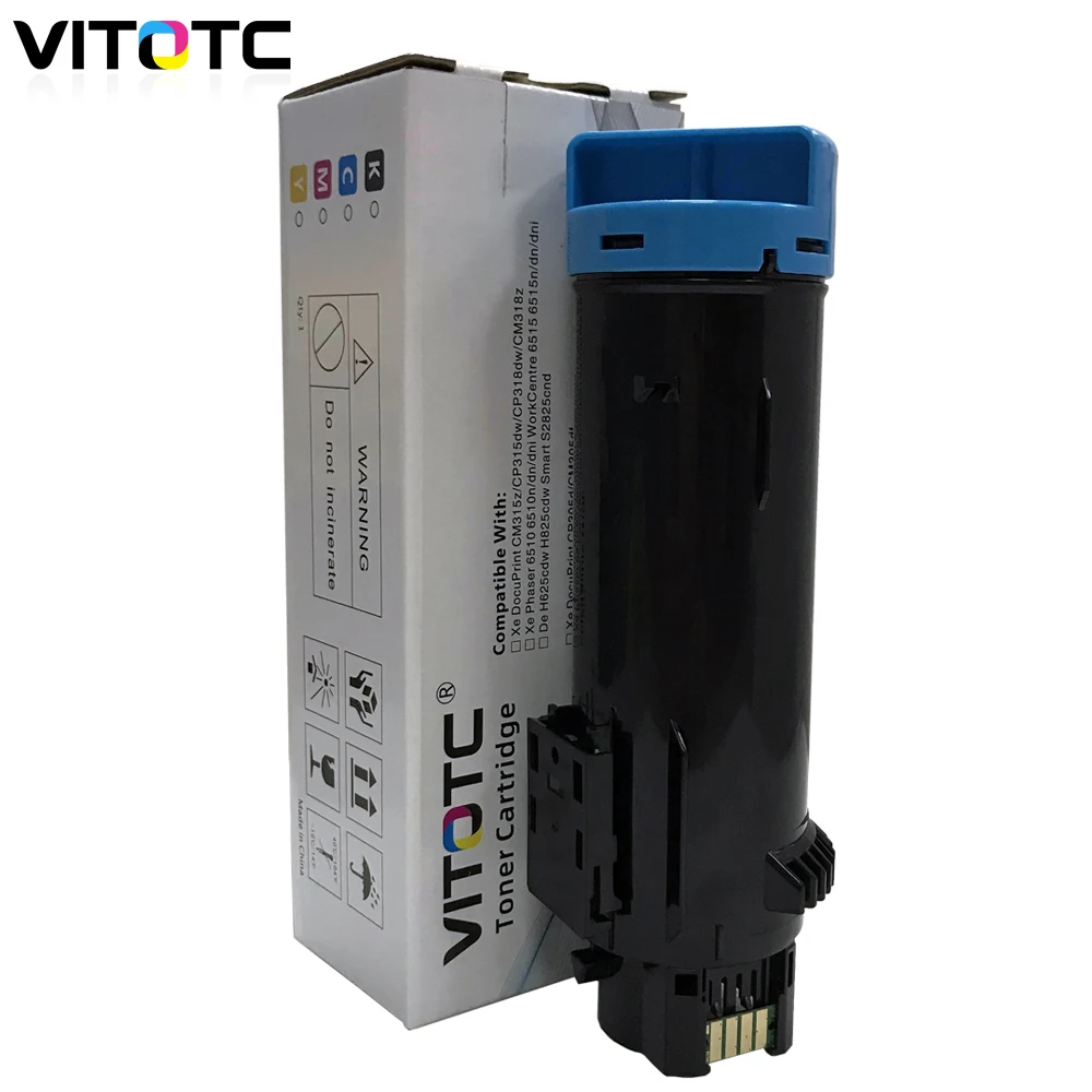 4 цвета тонер картридж совместимый с Xerox Phaser 6510 WorkCentre 6515 V N DN ДНР на очень высоком