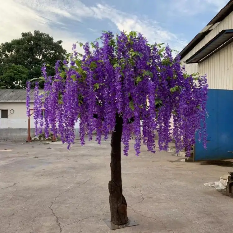 

Wishing tree simulation lavender color tree Fake tree plant