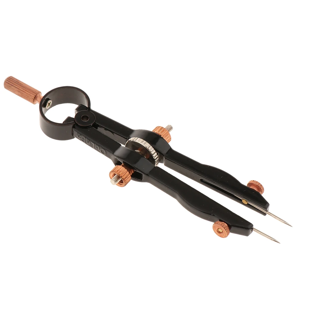 Циркуль для кожи инструменты рисования компаса школьный циркуль пружинный