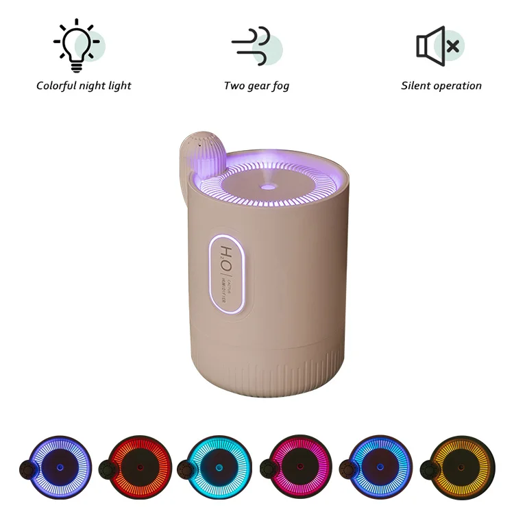 

2020 Promotional creative Ultrasonic essential oil diffuser humidifier 300ml led humidifiers usb for bedroom car office