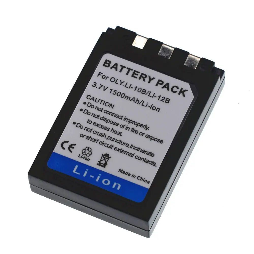 Li-10B Батарея для цифровой камеры Olympus Li-12C LI-10C Li-12B C-470 C-5000 + сетевой автомобиля
