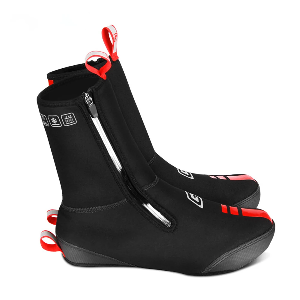 

Thick Warm Winter Cycling Overshoes Neoprene Waterproof Windproof Bike Shoe Covers Men Women MTB Road Bicycle Booties Case