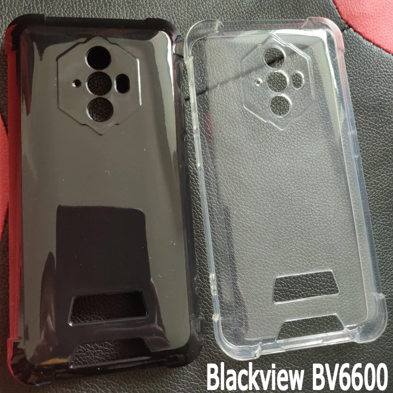 Чехол для Blackview BV6600 тонкий Силиконовый противоударный мягкий ТПУ белый пудинг