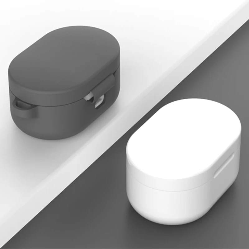 Силиконовый чехол для Redmi Mi AirDots мягкий беспроводных наушников из ТПУ xiaomi redmi Airdots