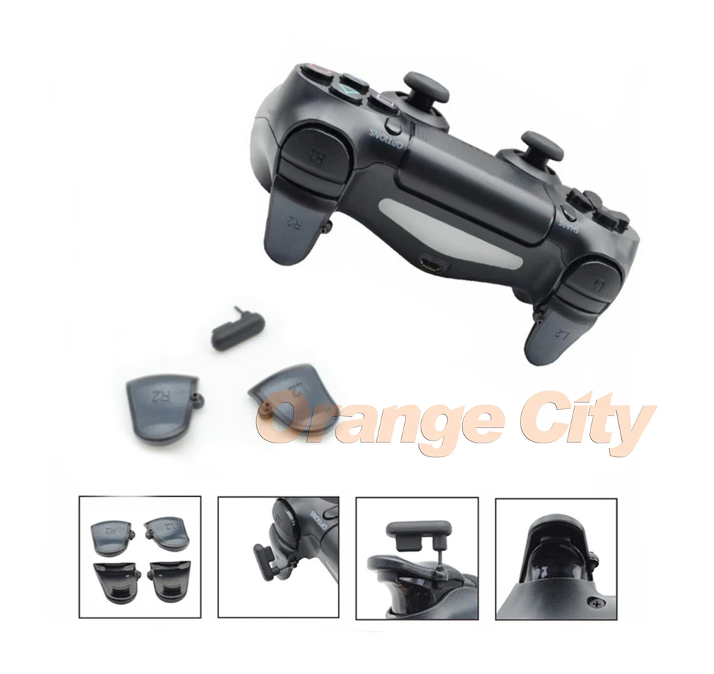 Кнопки триггера L2 R2 + Пылезащитная заглушка противоскользящая защита от пота для