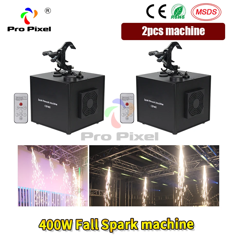 Аппарат для фейерверка с осветительным эффектом 400 Вт 2 шт.|Эффект освещения