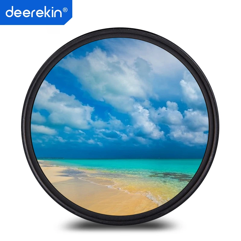 УФ фильтр Deerekin 49 мм с многослойным покрытием MC для объективов Canon 15 45 EOS M50 M10 M5 M6 M6II