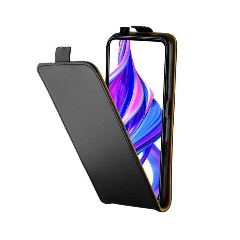 Вертикальный флип-чехол из ТПУ для Huawei Honor 9X Pro кожаный чехол-кобура с отделением