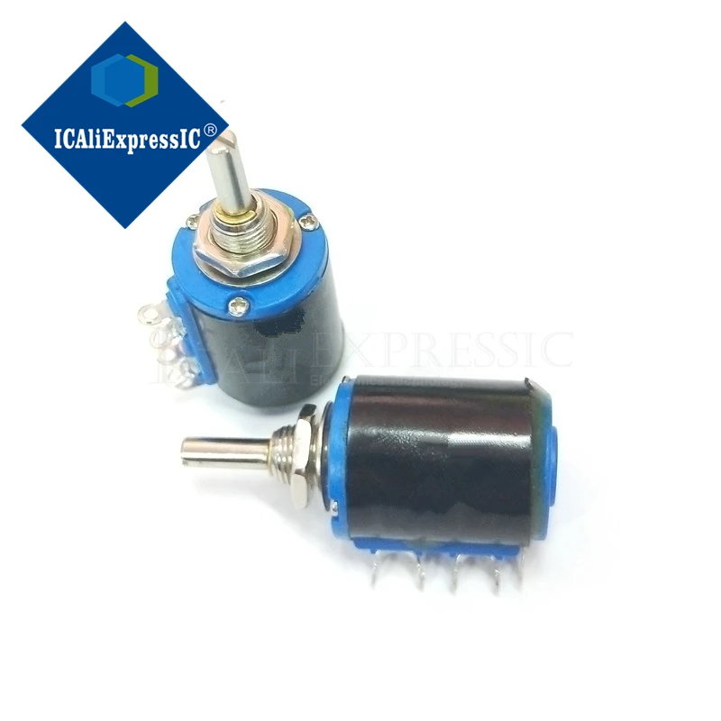 

2PCS WXD3-13-2W 47K ohm WXD3-13 2W Rotary side Rotary Multiturn Wirewound Potentiometer In Stock